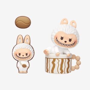 LABUBU - POP MART Pop Bean Coffee Factory Series Decoration Charm & Wrist Strap